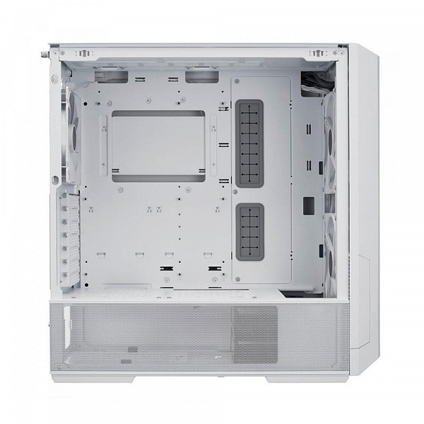 Gabinete Gamer Lancool 216 ARGB, Mid Tower, E-ATX, Lateral em Vidro Temperado, 3x Cooler Fan, Branco - LANCOOL 216RW WHITE