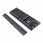 Teclado Mecânico Gamer Redragon Rahu K567 Rgb, Switch Outemu Blue, Black