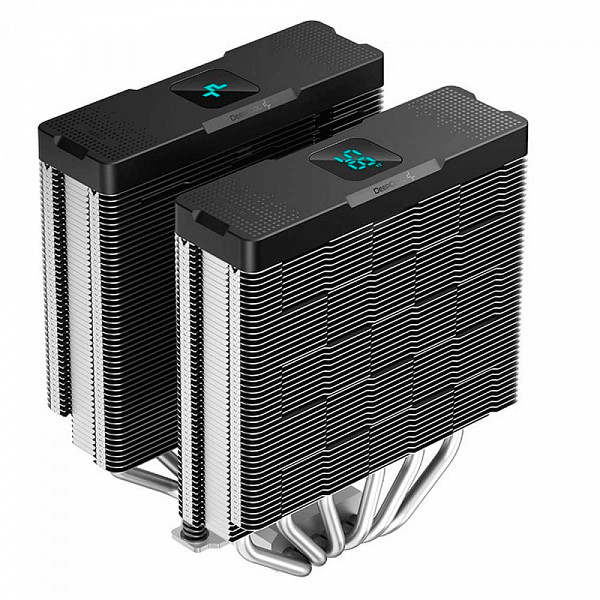 Cooler Para Processador DeepCool AG620 DIGITAL, 120mm, Intel-AMD, Gray, R-AG620-BKNDMN-G-1