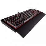 Teclado Gamer Corsair Mecânico Switch Cherry MX Red, LED vermelho, ABNT2, K68 CH-9102020-BR