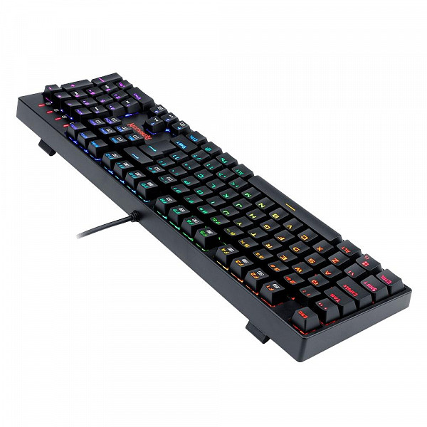 Teclado Óptico-Mecânico Gamer Surara Pro, RGB, Switch Redragon Optical Red, ABNT2 - K582RGB-PRO PT-RED