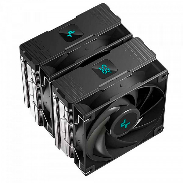 Cooler Para Processador DeepCool AG620 DIGITAL, 120mm, Intel-AMD, Gray, R-AG620-BKNDMN-G-1