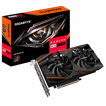 Placa de Vídeo Gigabyte AMD Radeon RX 570 Gaming, 4GB, GDDR5, REV 2.0 - GV-RX570GAMING-4GD