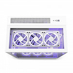 Gabinete Gamer NZXT H9 Elite, Mid Tower, RGB, ATX, Lateral, Frontal e Topo em Vidro, Branco - CM-H91EW-01