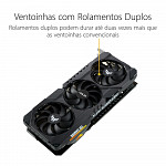 Placa de Vídeo ASUS TUF GAMING GeForce RTX 3060 12 GB OC EDITION GDDR6 - TUF-RTX3060-O12G-GAMING