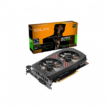 Placa de Vídeo Galax NVIDIA GeForce GTX 1050 Ti 1-Click OC, 4GB, DDR5, Dual Fan, Preto - 50IQH8DSQ3CC