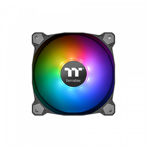 Kit Ventoinha Thermaltake Pure 12 ARGB Sync 3x120mm c/ Controle, CL-F079-PL12SW-A