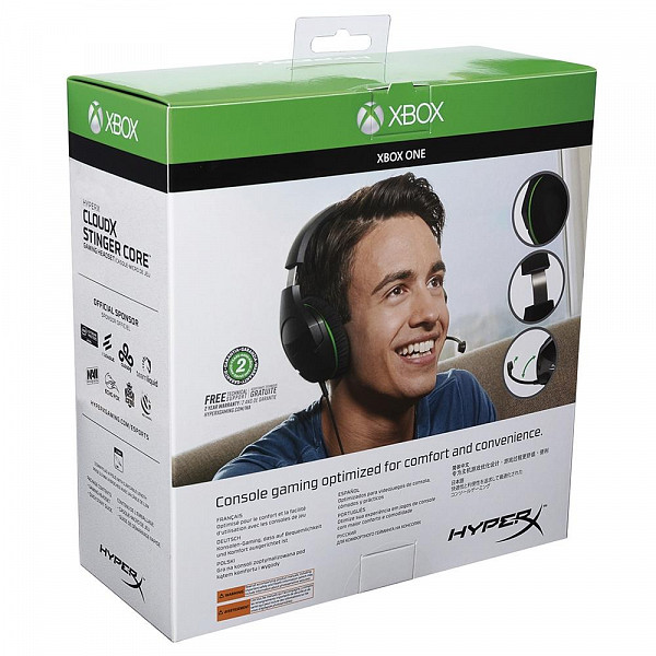 Headset Gamer HyperX CloudX Stinger Core Xbox One/Nintendo Switch - HX-HSCSCX-BK