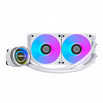 Water Cooler Lian Li Galahad II Trinity SL-INF, RGB 240mm, Intel-AMD, White, Compatível Com LGA 1700, GA2T24INW