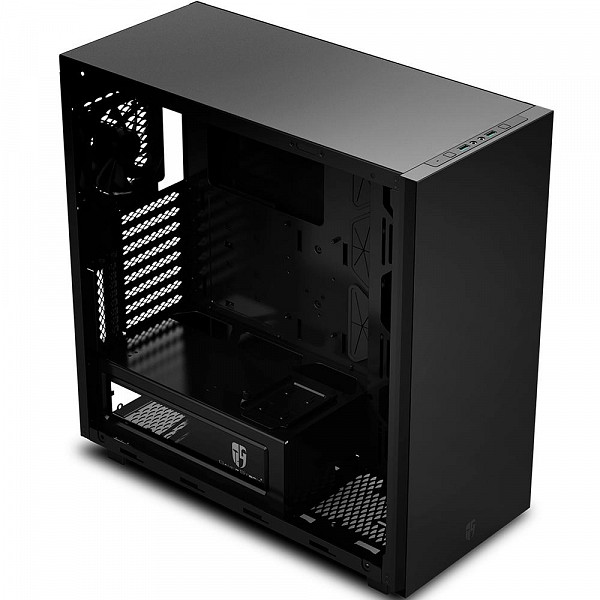 Gabinete Gamer Deepcool Macube 550, Mid Tower, com FAN, Lateral em Vidro - GS-ATX-MACUBE550-BKG0P