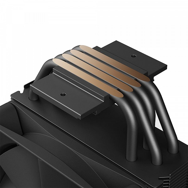 Cooler para Processador NZXT T120, 120mm, RGB, Intel e AMD, Preto - RC-TR120-B1