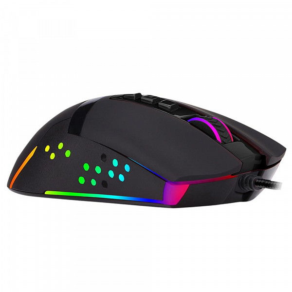 Mouse Gamer Redragon Octopus M712-RGB, RGB, 7 Botões, 10000DPI - M712-RGB