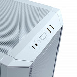 Gabinete Gamer Lian Li Lancool III, Mid Tower, Vidro Temperado, Branco, E-ATX, Sem Fonte, Com 4 Fans ARGB, LANCOOL 3R-W