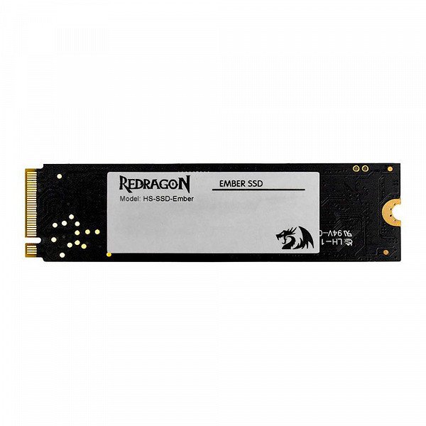 SSD Redragon Ember, 512GB, M.2 2280 NVMe, Leitura 2465MB/s E Gravação 2410MB/s, GD-403