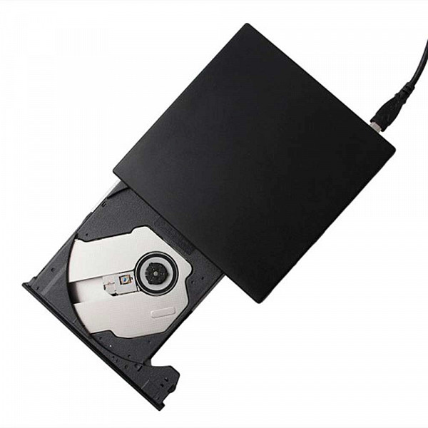 Gravador de CD/DVD externo slim Bluecase bgde-02