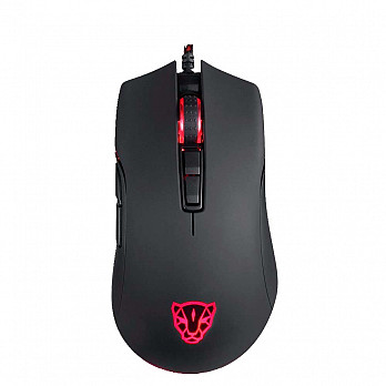Mouse Gamer Motospeed V70 Preto RGB Com Macro