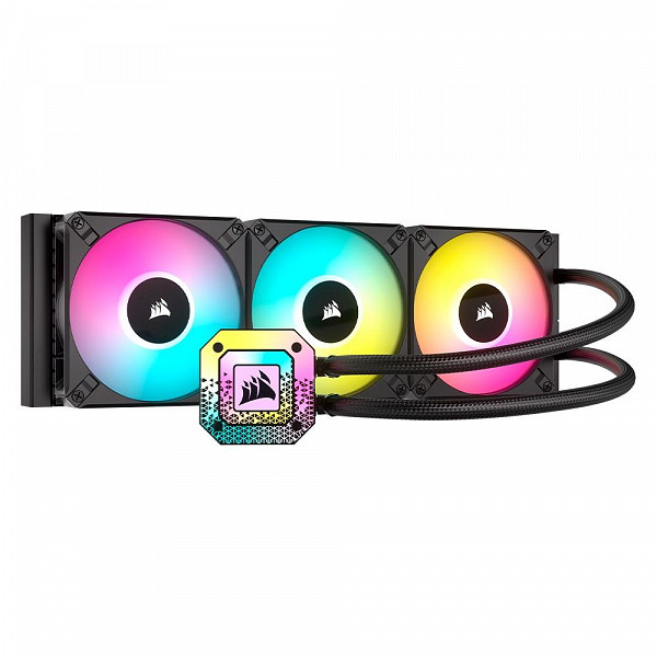 Water Cooler Corsair iCUE H150i Elite Capellix XT, RGB, 120mm, Intel e AMD, Preto - CW-9060070-WW