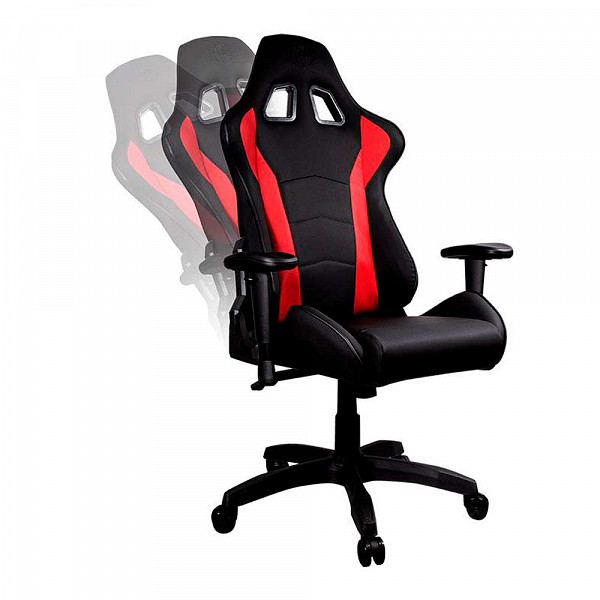 Cadeira Gamer Cooler Master caliber R1 - vermelha - cmi-gcr1-2019r