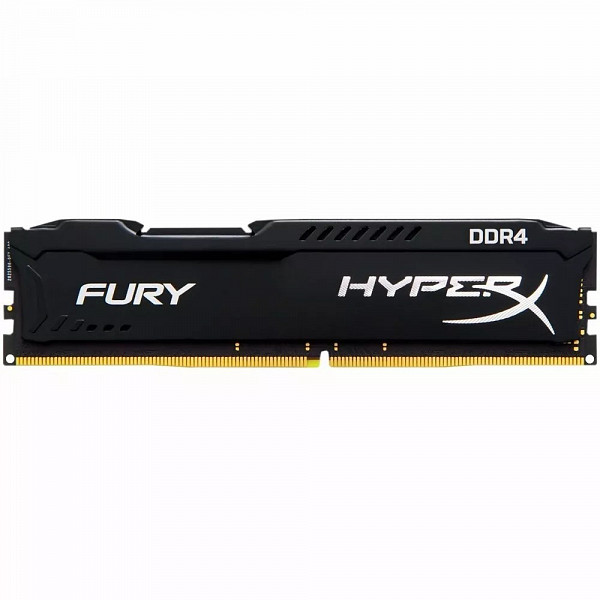 Memória Kingston HyperX FURY 4GB 2400Mhz DDR4 CL15 Black - HX424C15FB-4