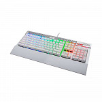 Teclado Mecânico ReDragon Yama RGB Switches Otemu Purple Branco, K550W