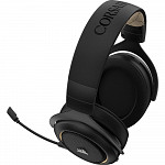 Headset Gamer Corsair HS70 Wireless Carbono, 7.1 Surround, Gold - CA-9011178-NA