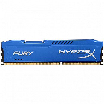 Memória Kingston HyperX FURY 8GB 1600Mhz DDR3 CL10 Blue - HX316C10F-8