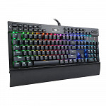 Teclado Mecânico Gamer Redragon Yama RGB, Outemu Purple, Anti-Ghosting, Descanso de Pulso, Preto - K550RGB-1