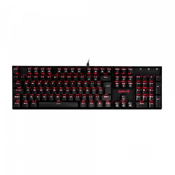 Teclado Gamer Redragon Mecânico Mitra com Anti-Ghost K551 ABNT2 Switch Outemu Blue