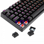 Teclado Óptico-Mecânico Gamer Surara Pro, RGB, Switch Redragon Optical Red, ABNT2 - K582RGB-PRO PT-RED