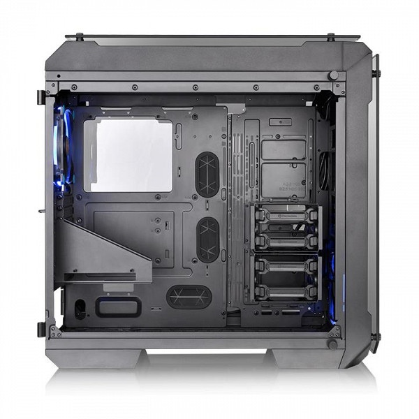 Gabinete Gamer Thermaltake View 71, Full Tower, Vidro Temperado, Black, Sem Fonte, CA-1I7-00F1WN-00