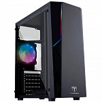 Gabinete Gamer T-Dagger RGB, Mid Tower, Lateral em Acrílico, Preto - TGC-P02B