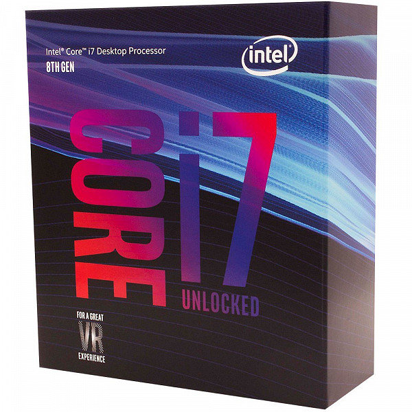 Processador Intel  i7-8700 Coffee Lake 8a Geração, Cache 12MB, 3.2GHz (4.6GHz Max Turbo), LGA 1151 Intel UHD Graphics 630 - BX80684I78700