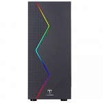 Gabinete Gamer T-Dagger RGB, Mid Tower, Lateral em Acrílico, Preto - TGC-P03B