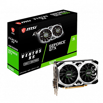 Placa de Vídeo MSI NVIDIA GeForce GTX 1650 D6 VENTUS XS OCV1, 4GB, GDDR6
