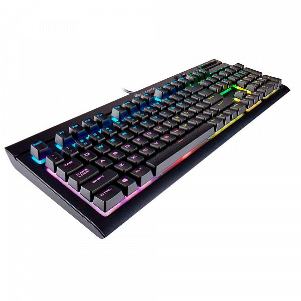 Teclado Mecânico Gamer Corsair K68, RGB, Switch Cherry MX Red, ABNT2 - CH-9102010-BR