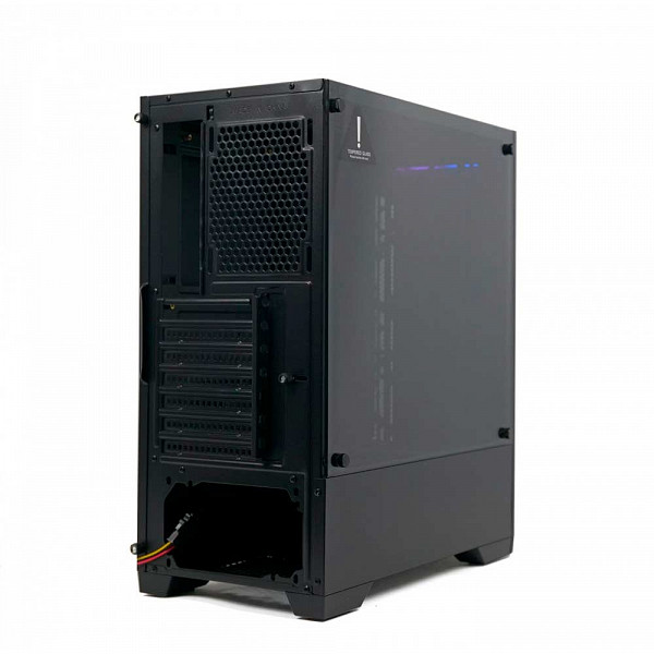 Gabinete Gamer Redragon Starscream, Mid Tower, Vidro Temperado, Black, Sem Fonte, Sem Fan, GC-610B