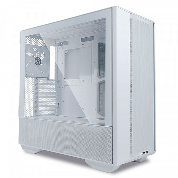 Gabinete Gamer Lian Li Lancool III, Mid Tower, Vidro Temperado, Branco, E-ATX, Sem Fonte, Com 4 Fans ARGB, LANCOOL 3R-W
