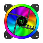 Kit - Com 3 Fans T-dagger 120x25Mm, RGB, Preto - T-TGF513