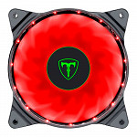 Cooler Para Gabinete T-Dagger 120mm Led Vermelho, T-TGF300-R