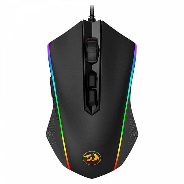 Mouse Gamer Redragon 10000DPI, RGB, Memeanlion - M710