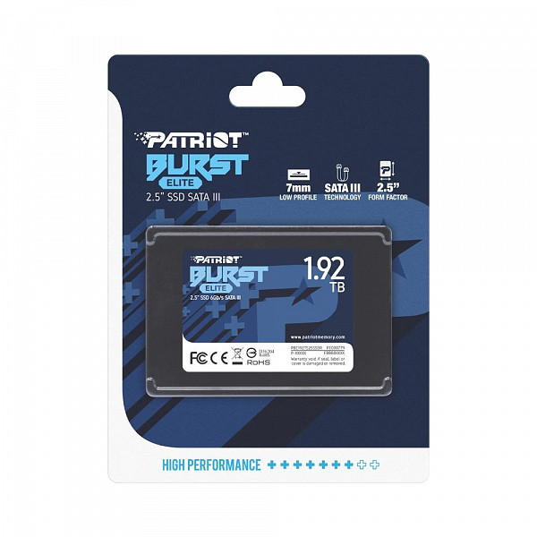 SSD 1.92 TB Patriot Burst Elite, 2.5