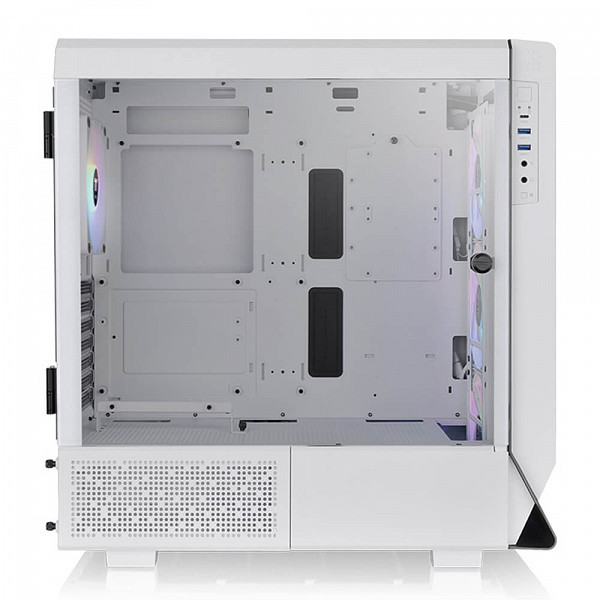 Gabinete Thermaltake Ceres 500 TG ARGB, Mid-tower, Vidro Temperado - Branco