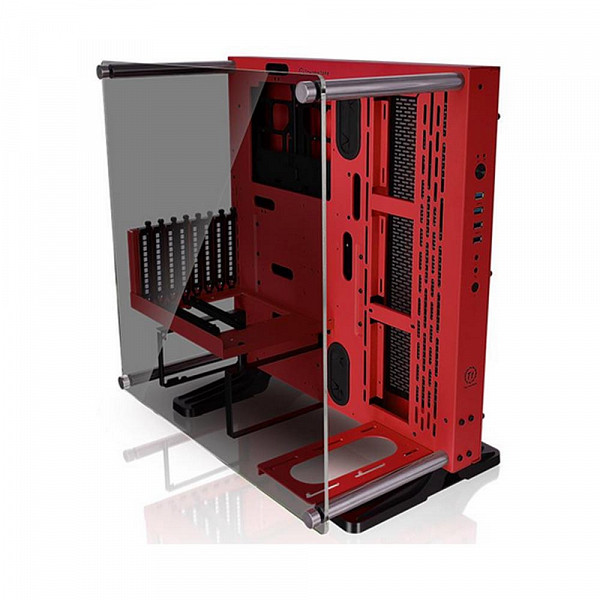 Gabinete Thermaltake Core P3 TG Red Wall Mount SGCC - CA-1G4-00M3WN-03