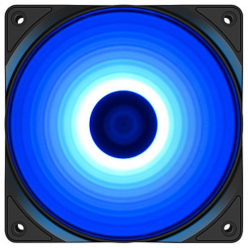 Cooler FAN Deepcool RF120B, 120mm, LED Azul - DP-FLED-RF120-BL