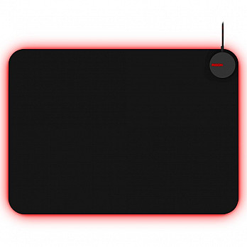 Mousepad Gamer AOC Agon AMM700, RGB, Rígido, Médio (357x256mm) - AMM700DR0B