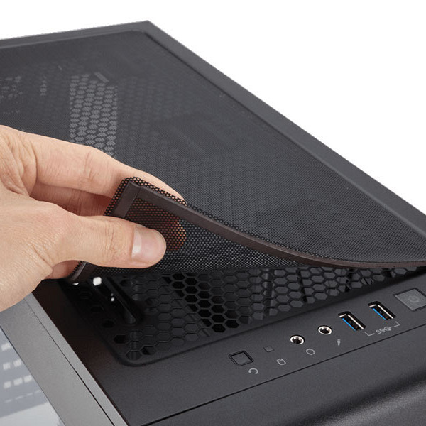Gabinete Corsair Gamer Carbide Series 400C com Acrilico Lateral - Preto  CC-9011081-WW