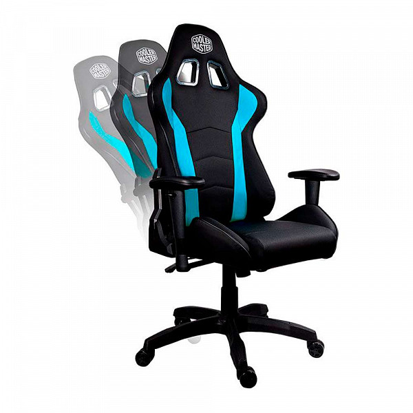 Cadeira Gamer Cooler Master caliber R1 - azul - cmi-gcr1-2019b