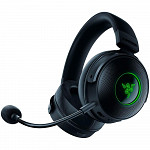 Headset Gamer Sem Fio Razer Kraken V3 Pro, Chroma, Som Surround 7.1, Drivers 50mm, Preto - RZ04-03460100-R3U1