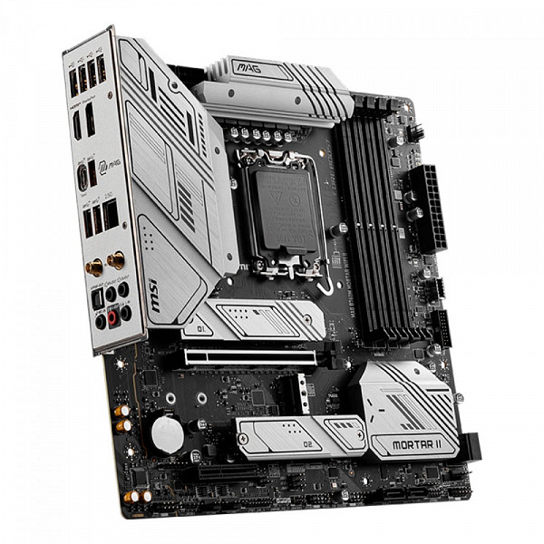 Placa-Mãe MSI MAG B760M Mortar, Intel, M-ATX, DDR5, Wi-Fi II, Preto - MAG B760M MORTAR WIFI II