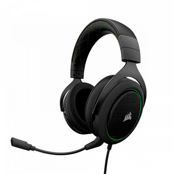 Headset Gamer Corsair HS50 Stereo Green CA-9011171-NA